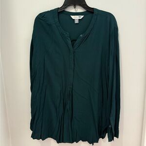 Old Navy Dark Green Blouse